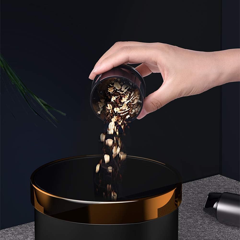 Cordless Handheld Vacuum Cleaner with LED Light and HEPA Filter 5000Pa Rechargeable Lightweight Wet Dry Vacuum for Home,Office,Desk,Car,Dust,Pet Hair Cleaning,Silver (Si