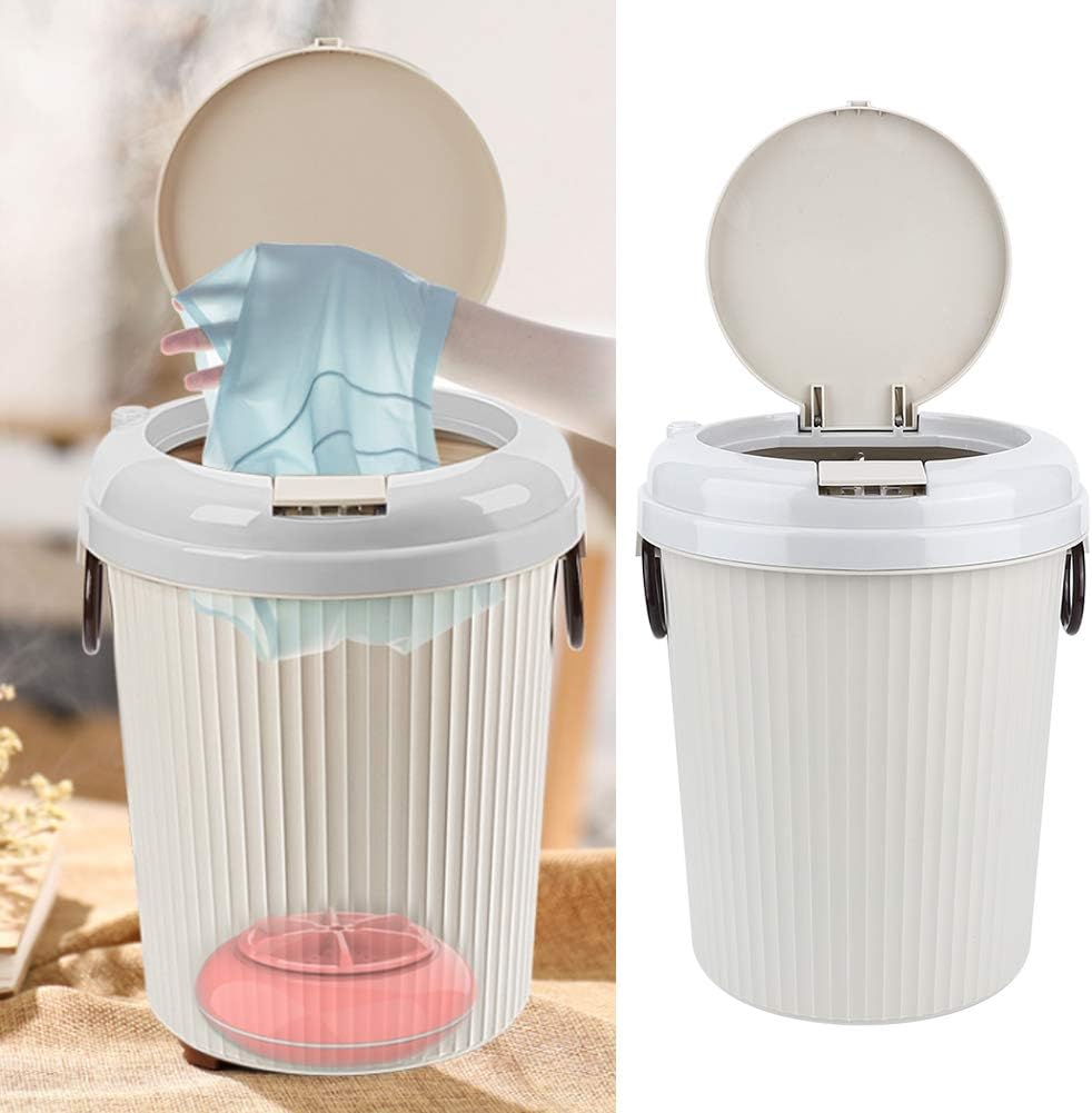 Haofy 8L 18W Mini USB Powered Washing Machine, Portable Desktop Laundry Washer Ultrasonic Clothes Washing Machine for Washing Socks, Baby Clothes, Home and Travel Use ()