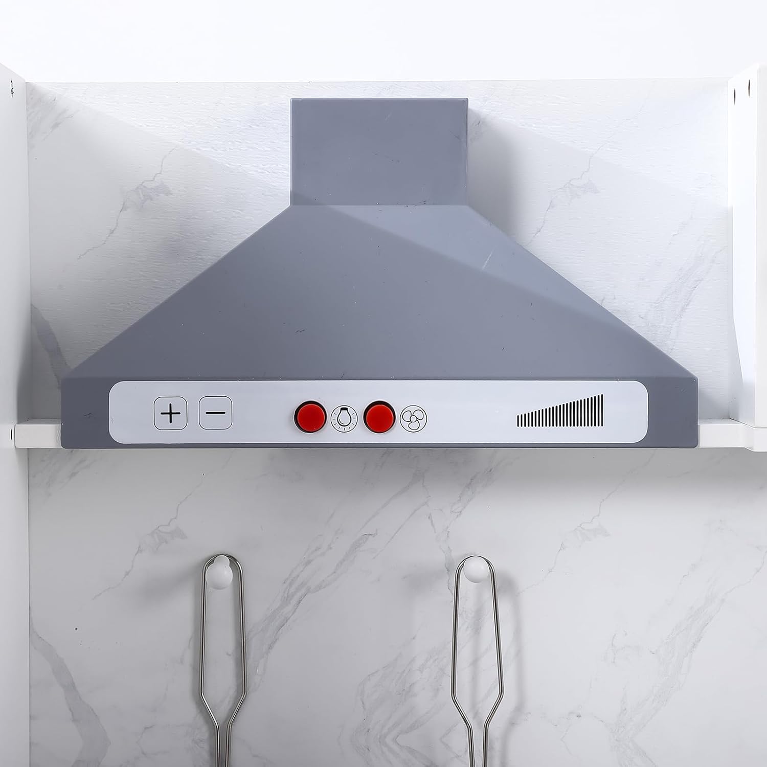 Garvee Wooden Play Kitchen Set, Pretend Play Kitchen with Cookware Accessories, Microwave, Oven, Sink, Real Lights & Sounds for 3+ Chef Pretend Play, White