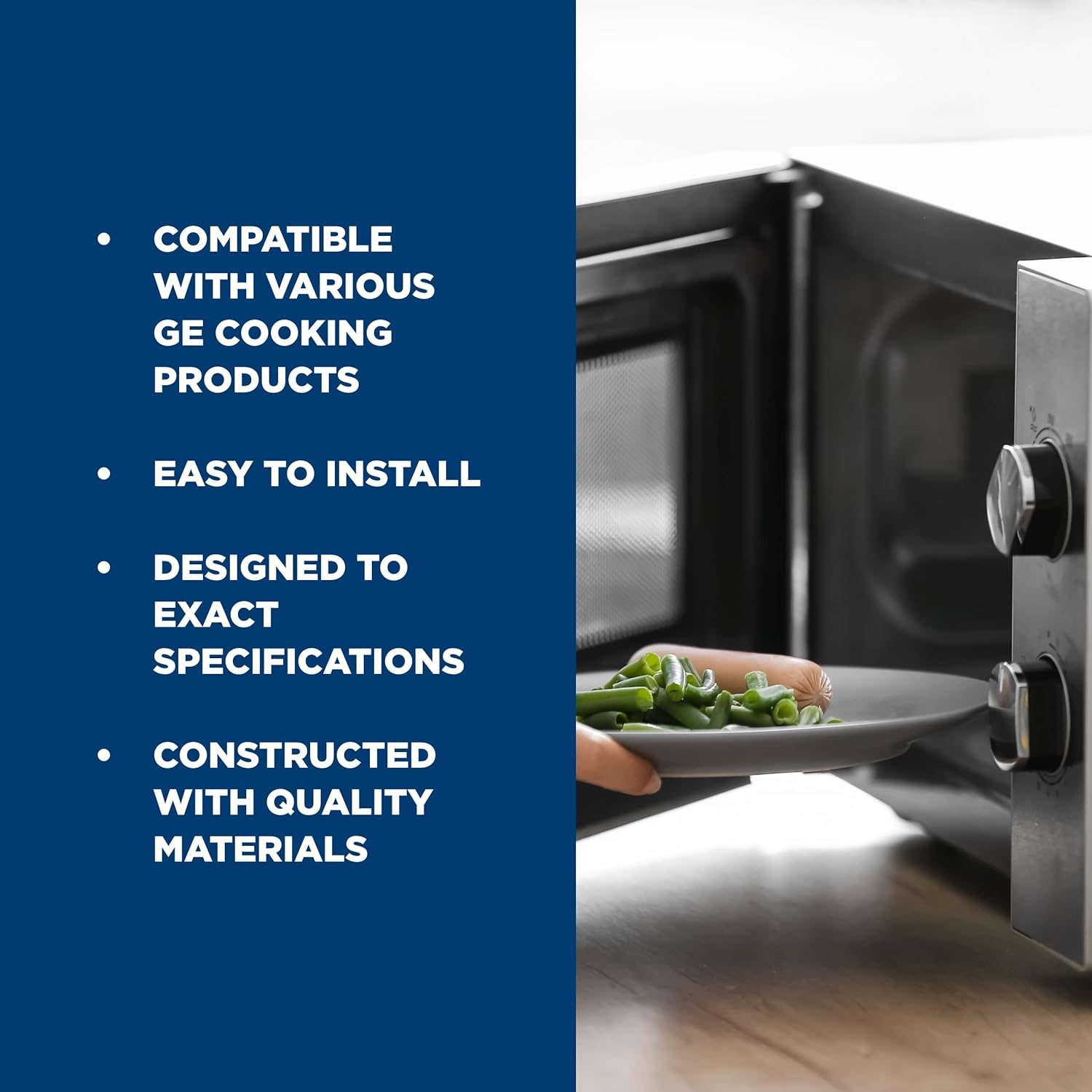 GE Appliances WB49X10097 Microwave Glass Turntable Tray