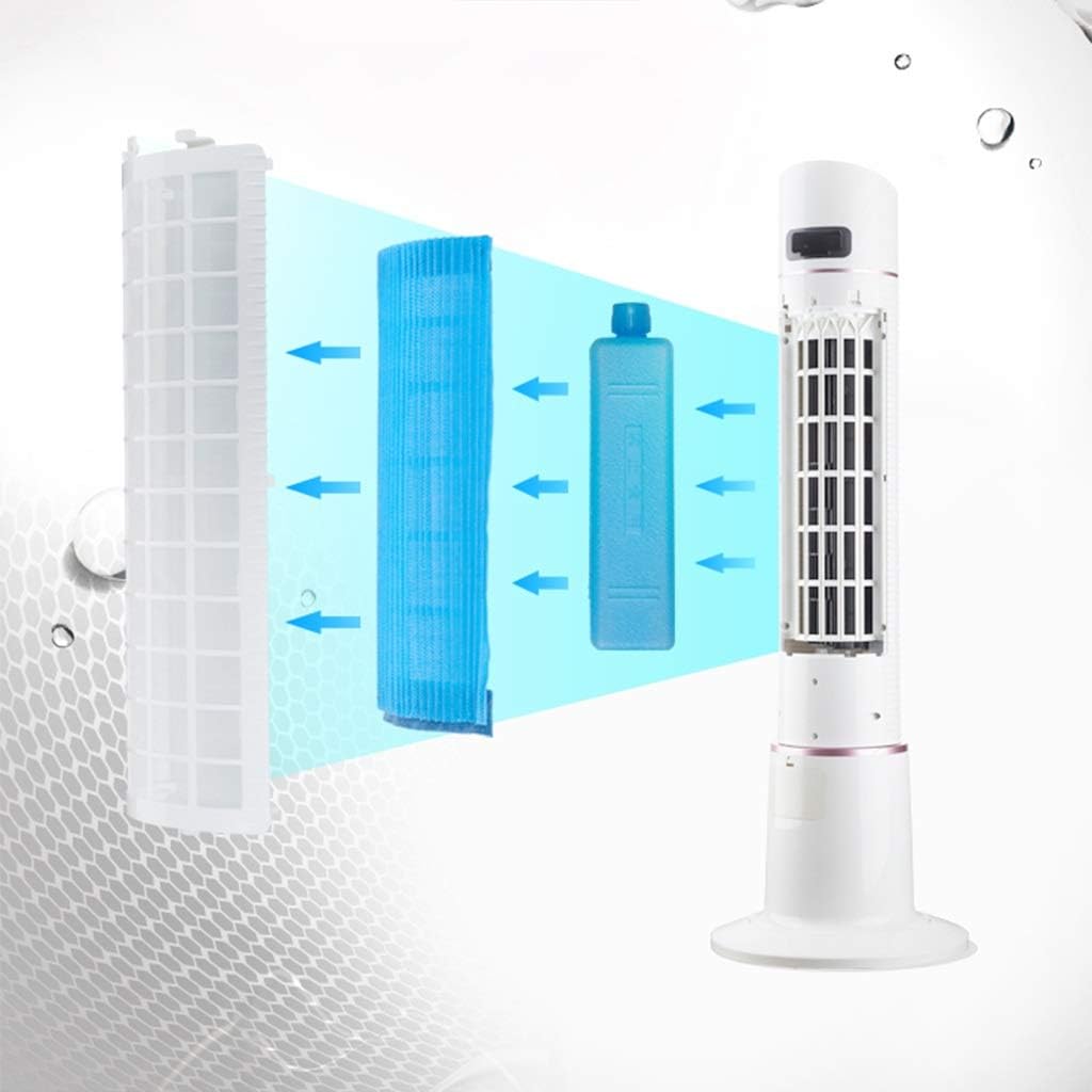 Portable Air Conditioner Fan Tower Portable Airconditoner Conditioner 3 Fan Speed Air Coolers Unit Whit Remote Control Quiet Humidifier Misting Fan