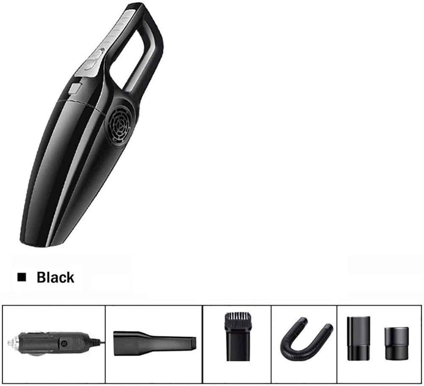 Portable Handheld Car Vacuum Cleaner 5000PA Strong Suction 120W High Power Quick Cleaning Wet Dry Use