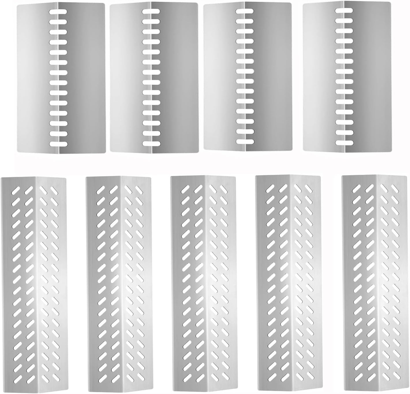 57568 57569 Stainless Steel Flame Tamer 5 Burner Grill Replacement Parts for Bull 55000 55001 47629 69008 16561 Bull Angus, Cal Flame G Series G5 P5 BBQ19P04, Lion Premium L90000 L75000 Heat Shield