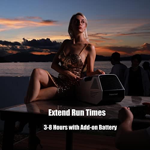 portable air conditioner 2380BTU's of fast cooling 240Wh Add-On battery with extended & custom run times ultralight portable air conditioner outdoor air conditioner portable car air conditioner