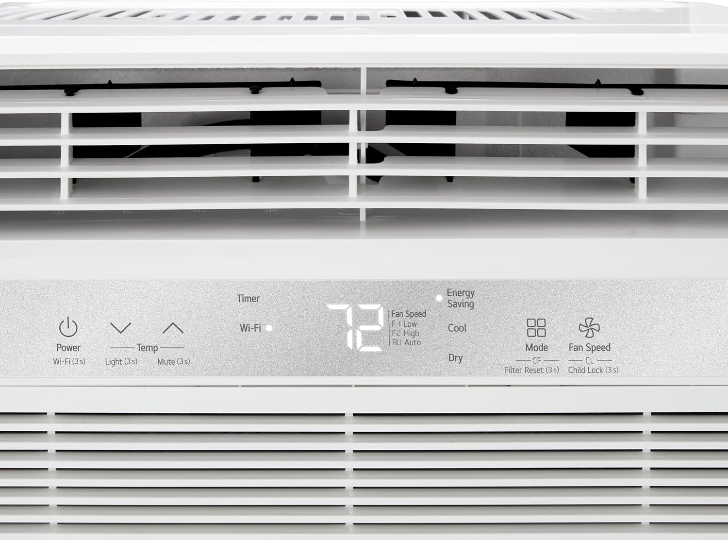 LG LW1025RSMX Window Conditioner, Wi-Fi Enabled w/Remote, 450 Sq.Ft, 4-Way Air Deflection, 2 Cooling and Fan Speeds with Auto Fan Function, 115V, 10,000 BTU, White