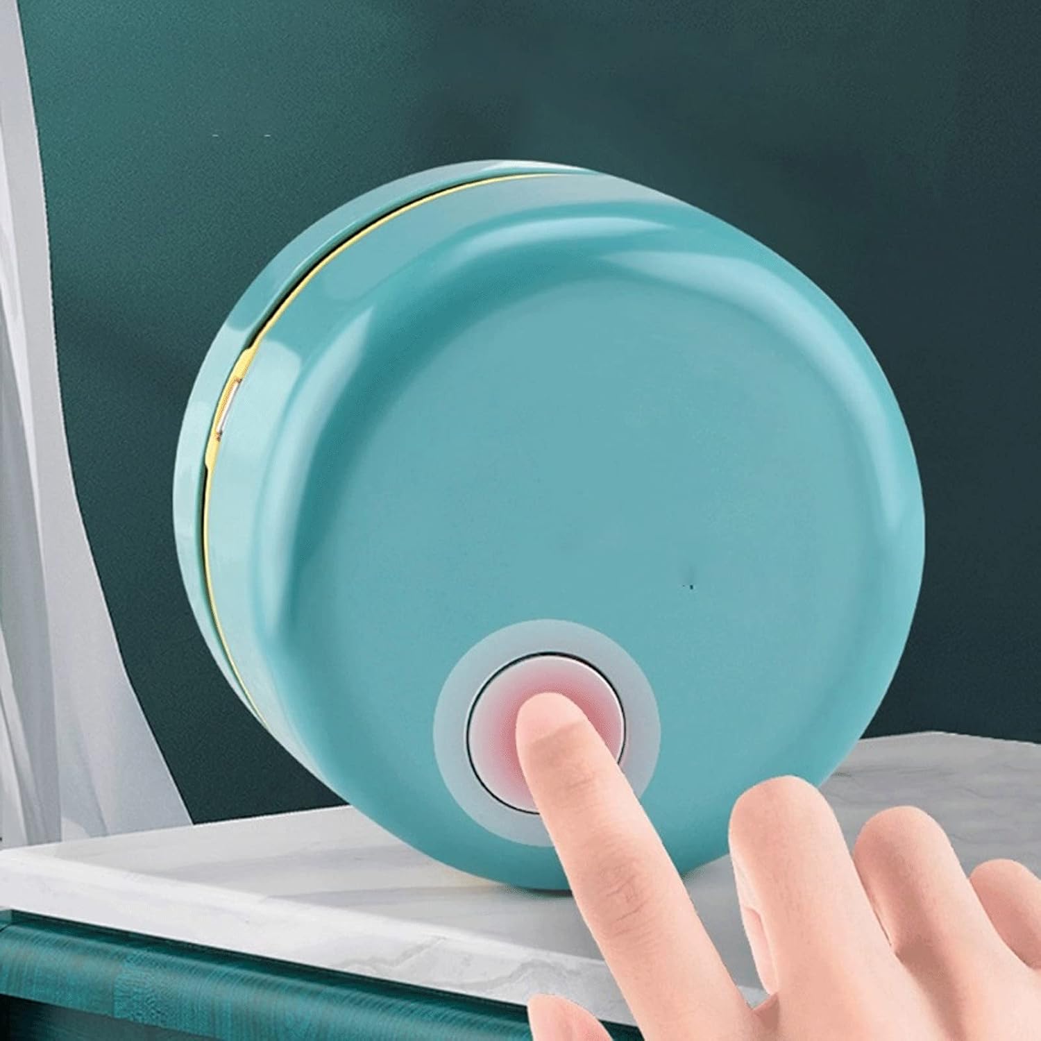 Vacuum Cleaner Hand Held Cleaner USB for Home Car Clean Portable (Color : Pink)