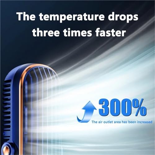 Portable Air Conditioner, Small Air Conditioner Degree Adjustable Charge Large Air Conditioner,Desktop Fan for Home Outdoors(Pink)