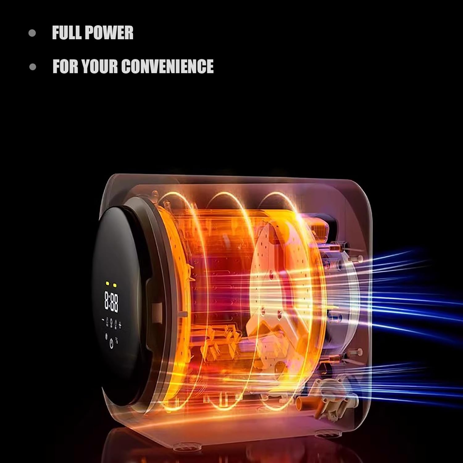 Portable Mini Washing Machine - Wall-Mounted Countertop Washer & Dryer Combo for Small Clothes, Underwear & Socks - Compact, Efficient & Space-Saving Solution