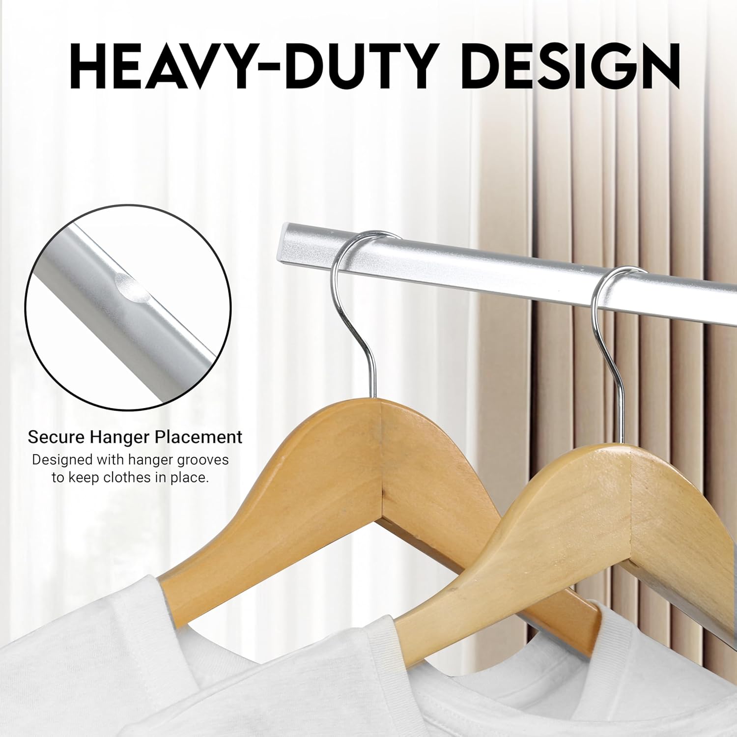 Tripod Modern Clothes Drying Rack, 16 Rods Foldable Drying Rack Clothing for Laundry, 4 Leg with Wheels Collapsible Portable Dryers for Indoor &Outdoor, White & Sliver