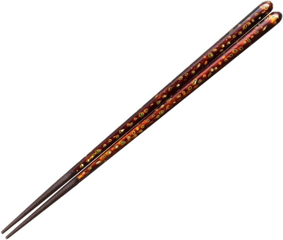 Issho 38066 Chopsticks Made in Japan Ancient Wakasa Lacquer Shigure 8.1 inches (20.5 cm)