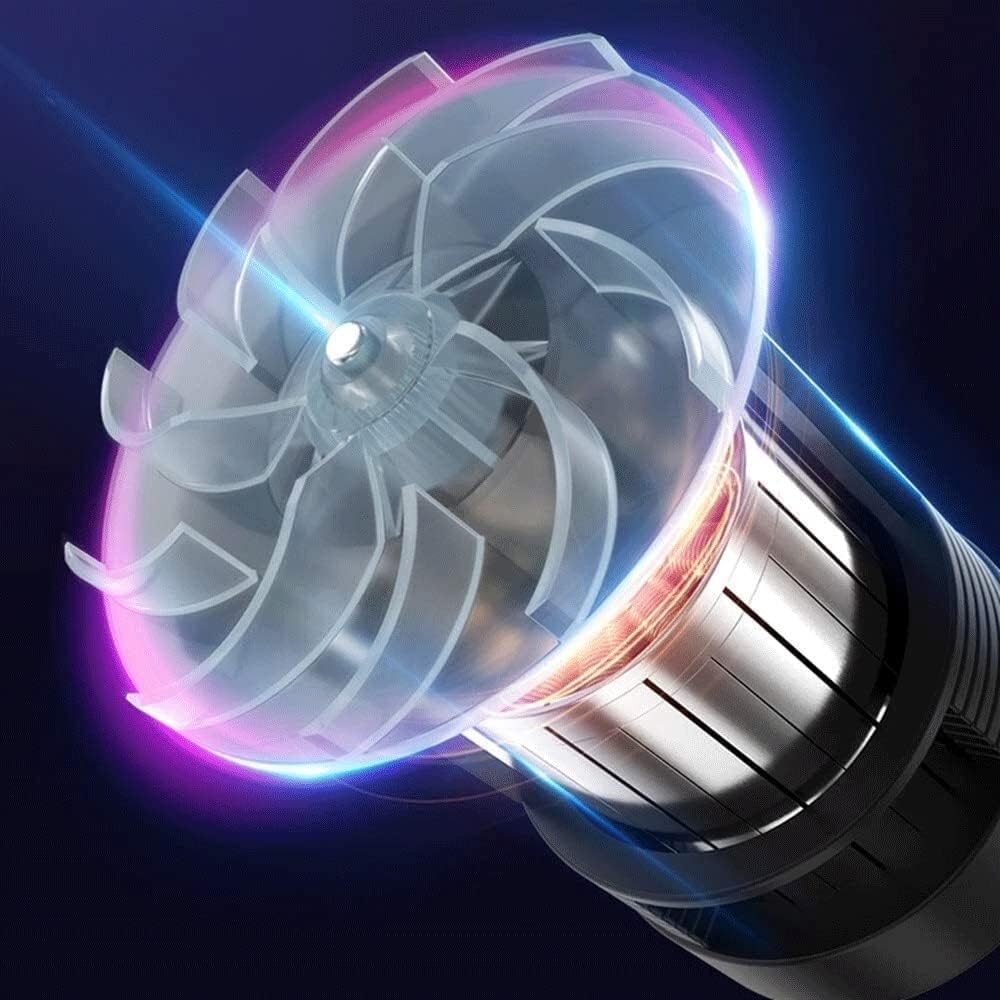 Vacuum Cleaner Wireless Mini Handheld Dual Filter Vacuum Cleaner, Portable Strong Suction Dual Purpose Dry and Wet Vacuum Cleaner, Multi-Function Large Capacity Battery Non-Slip Handle Su