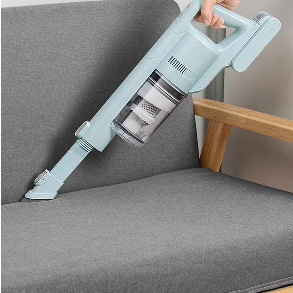 Hard Floor Vacuum Handheld Vacuum Cleaner, Large-Capacity Dust Cup Vacuum Ideal for Hard Floor Carpet for Home Light Weight Power Strong Suction Powered Brushes