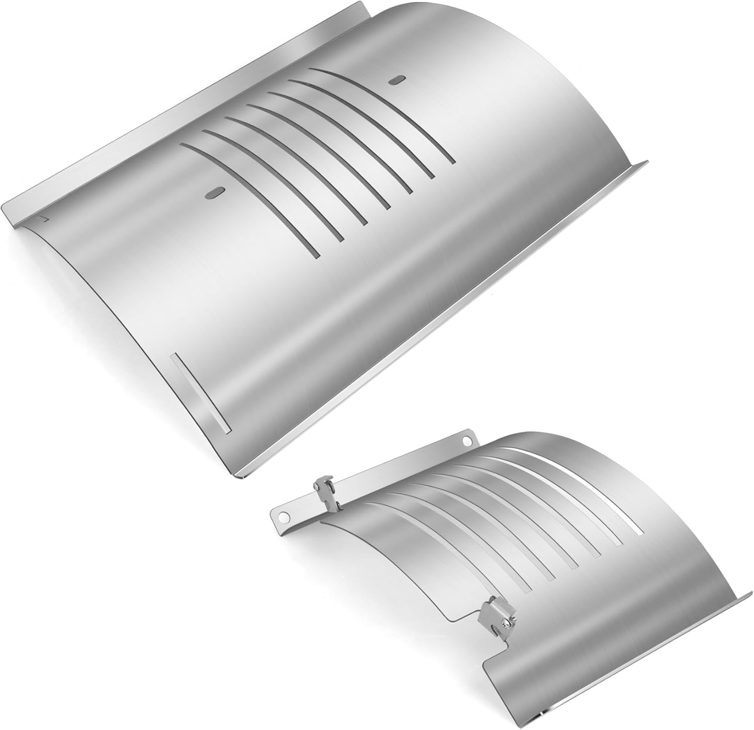 Flame Broiler Kit for Pit Boss Platinum KC Combo Charleston 1020 Combo Series Grill,Heat Diffuser Compatible with Pit Boss Replacement Parts PB1285KC/PB1020NX,Includes Main Plate and Slide Cover