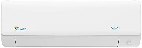 Senville SENA-30HF/T Tri Zone Mini Split Air Conditioner Heat Pump, 28000 BTU, Works with Alexa, White