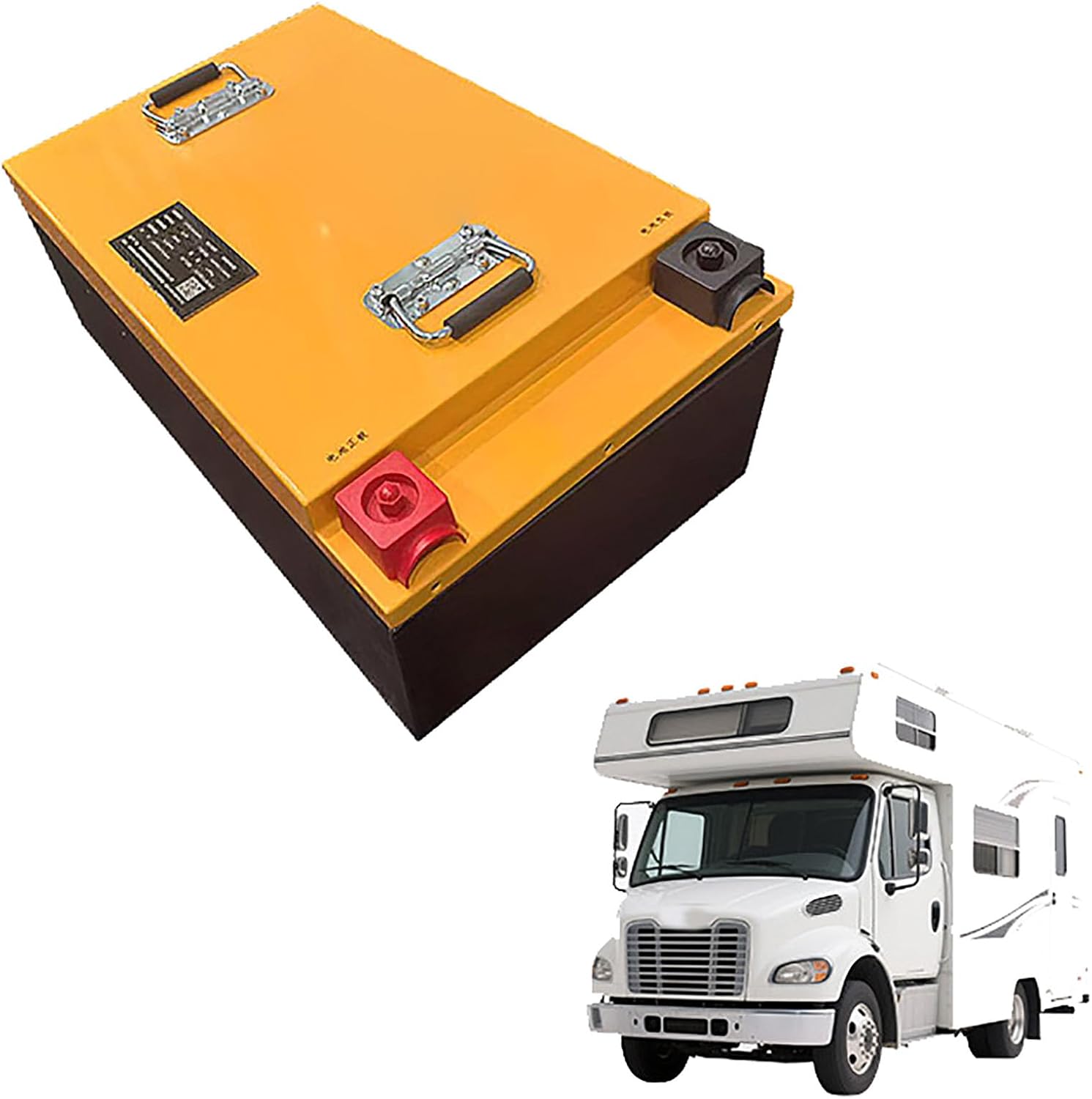 Sweeper Lithium Battery 25.6V 100Ah 205Ah Lithium Iron Phosphate Batteries 25.6V Industrial Floor Scrubber Batteries for 2500W-5200W Motor with BMS