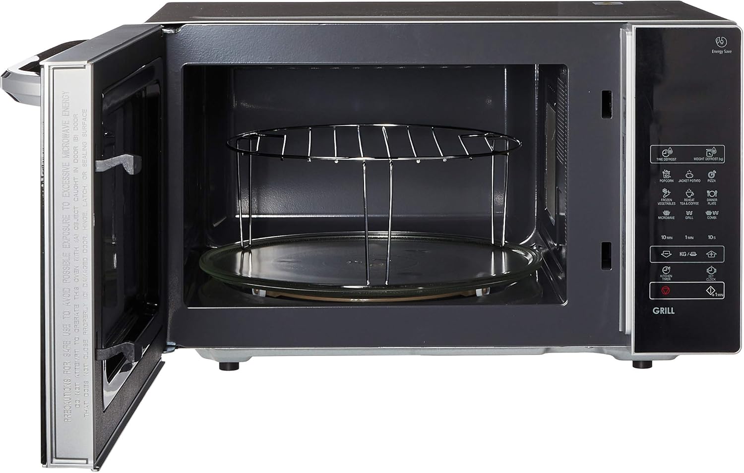 Sharp R-72E0(S) Microwave Oven, Silver