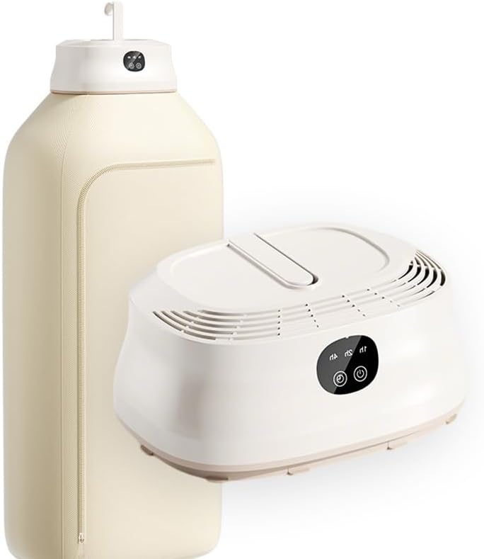 Portable Clothes Dryer,Mini Compact Laundry Dryer With Three Timer Function 10 Minute Quick Drying,Foldable With Timer Suitable For Apartments, Rv Travel, Dormitories, And Hotels