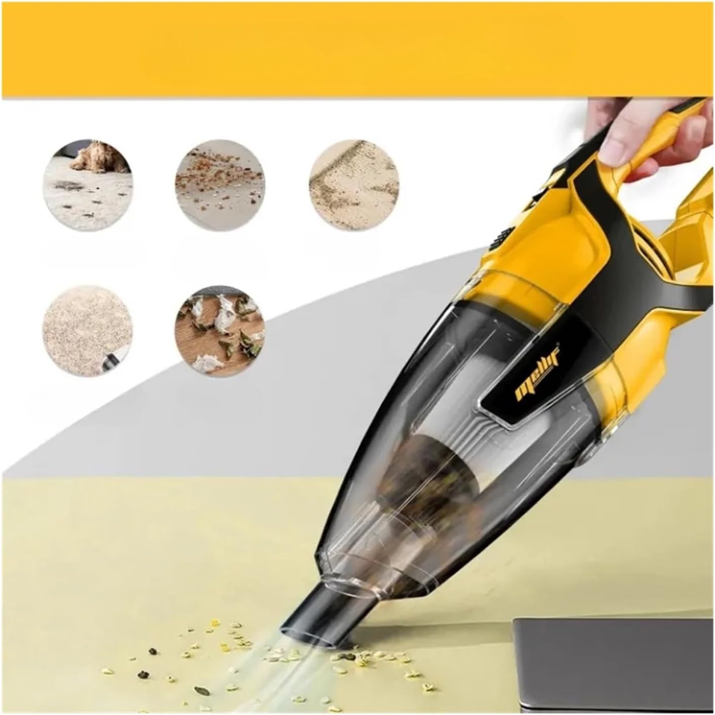 Cordless Handheld Vacuum Cleaner, Compatible With Dewalt 18V/20V Battery, For Hardwood Floor, Carpet, Car Cleaning