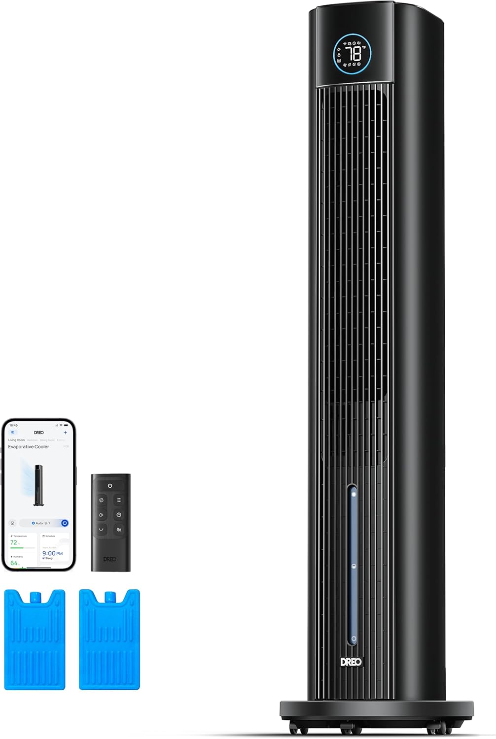 Dreo Evaporative Air Swamp Cooler, 43