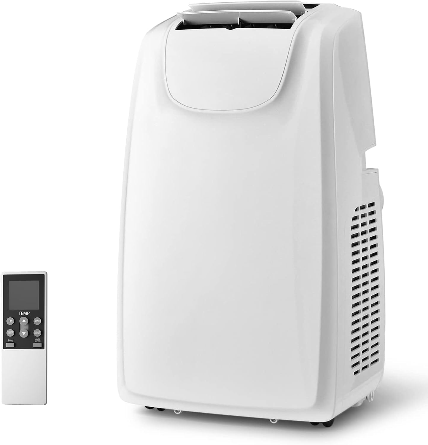 DORTALA Portable Air Conditioner 11,500 BTU, 3 in 1 AC Cooling Unit with Dehumidifier, 24H Timer, Remote Control, Window Kit, Personal Standing AC for Bedroom, Dorm, Cool Rooms up to 400 Sq.Ft