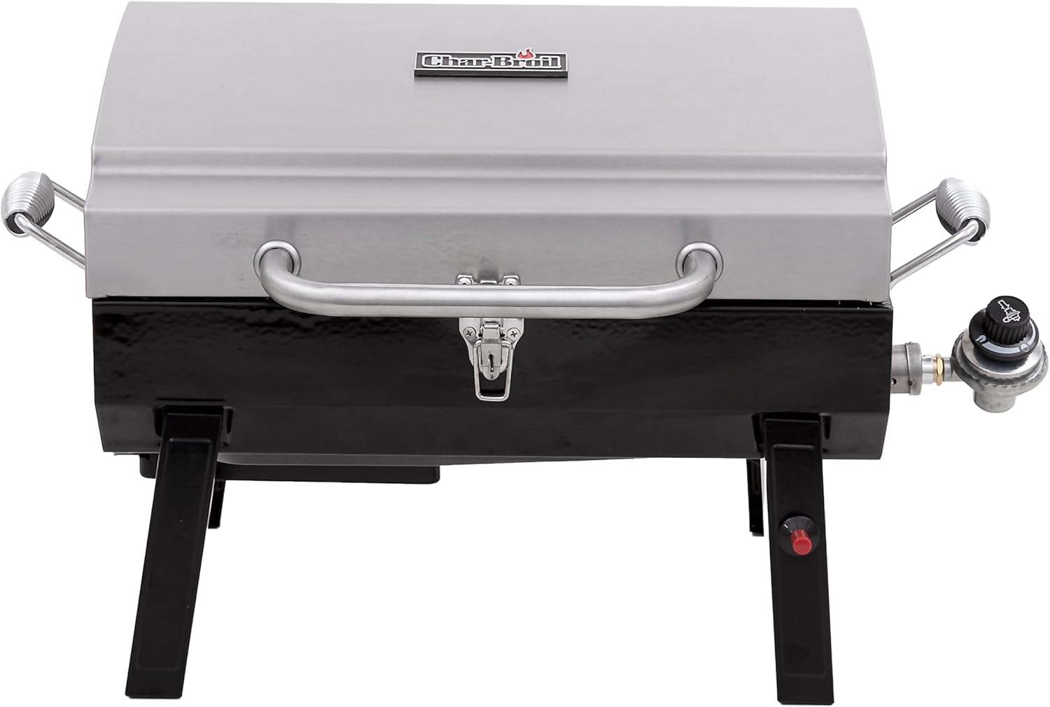 Charbroil 1-Burner Portable Gas Grill, Stainless Steel - 465640214