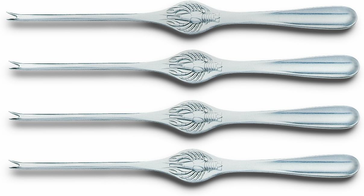 Wüsthof WUSTHOF QLB01 Lobster Fork, 3320 ST Germany, Set of 4