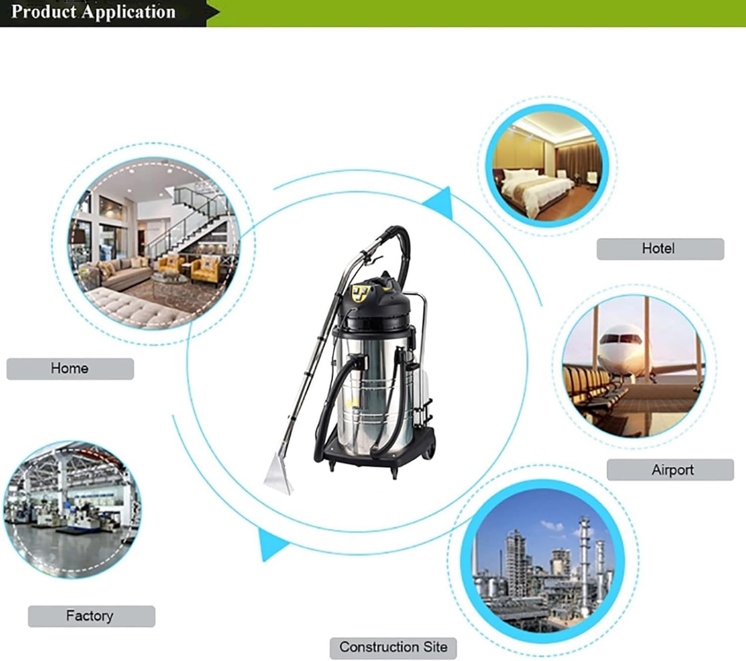 Commercial Rug Cleaner Machine,Portable Sofa Deep Cleaning Machine, for Hotels,Apartment