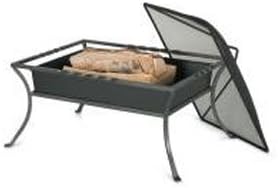 Napa Fire Pit with Mesh Ember Cover-Vintage Iron