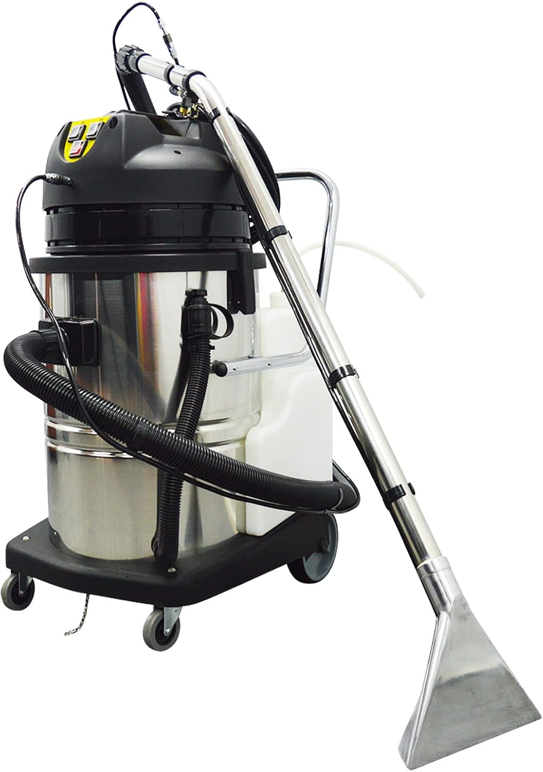 Upright Carpet Cleaner Canister Cleaner Machine Carpet Cleaning Machine with Telescoping Wand Tool Kit 60L/16Gal 110V