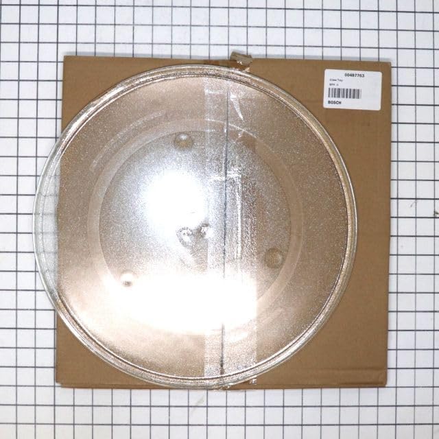 00487763 Microwave Glass cooking tray