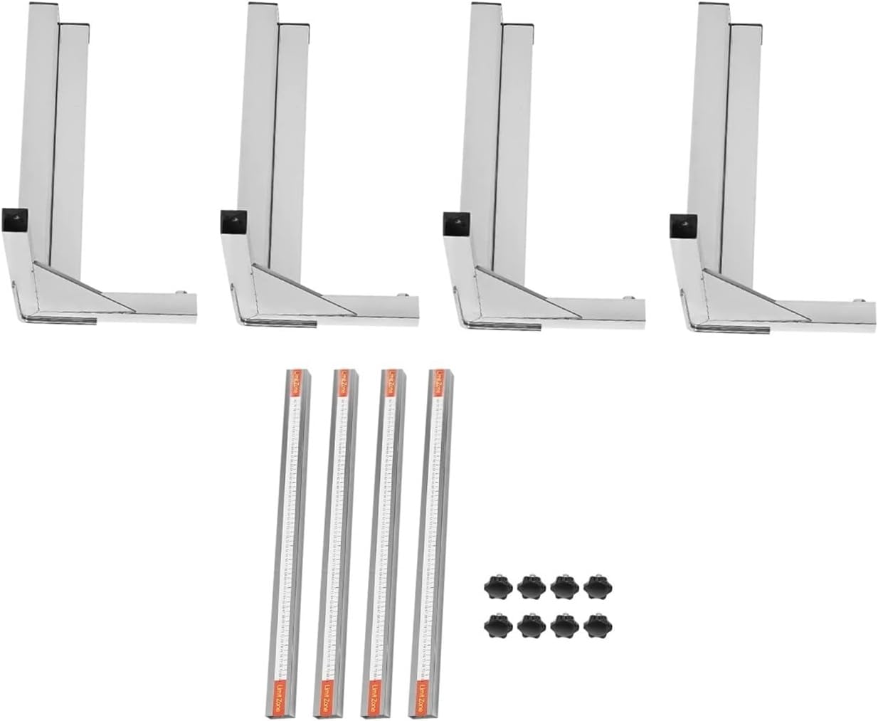 Washing Machine Pedestal with 4 Strong Feet Labor-Saving Stainless Steel Dryer Stand Pedestal Heavy Duty Laundry Pedestal(Silver)