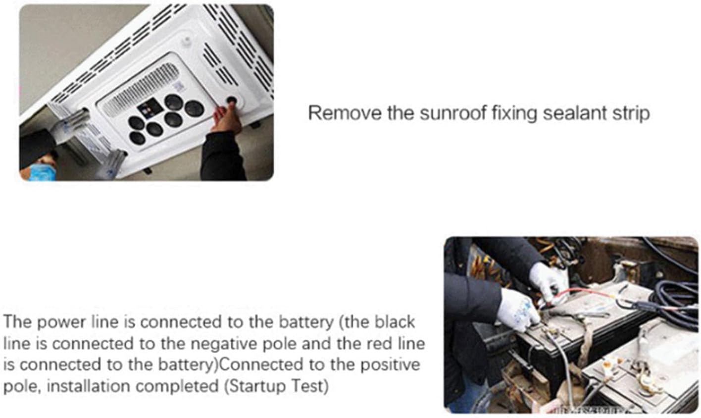 Rv Air Conditioner Rv Truck Air Conditioner, Truck Heating and Cooling Car Air Conditioner, Overhead Unit, 12V24V, Car Air Conditioner