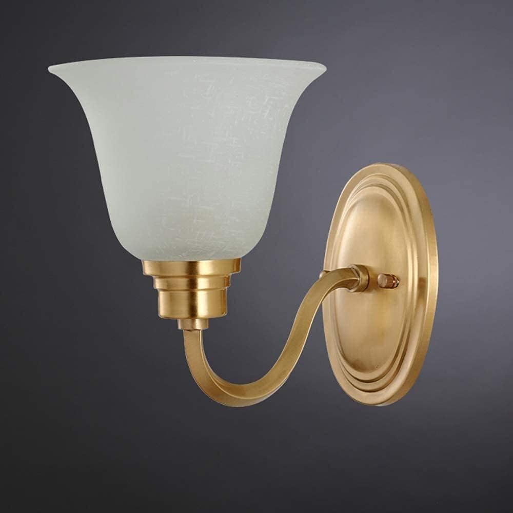 Wall Light Modern Simple Sconce E27 Bedroom lamp Warm White Gold Brass Bedside,Household