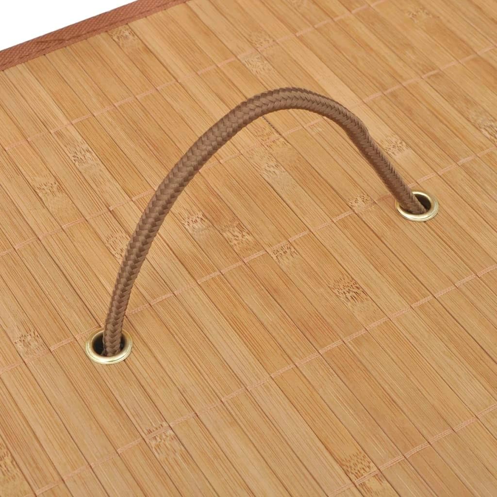 Bamboo Laundry Hamper 15.7