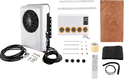 Air Conditioner Kit，12V 6800BTU Universal RV Air Conditioner System Split Mini Split AC System Unit