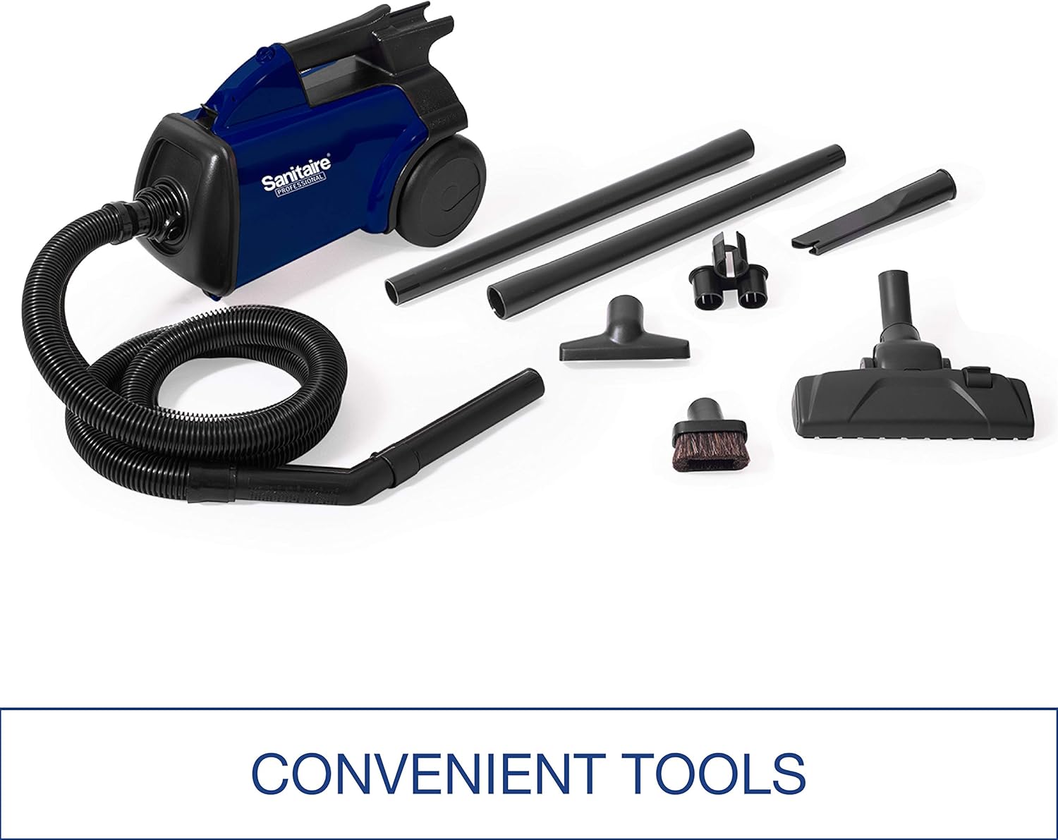 Sanitaire Professional Compact Canister Vacuum Cleaner, SL3681A Blue,Black & Kenmore 600 Series Friendly Lightweight Bagged Canister Vacuum