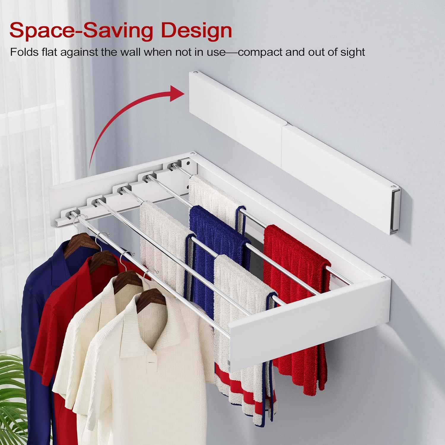 Wall Mounted Drying Rack 31.5