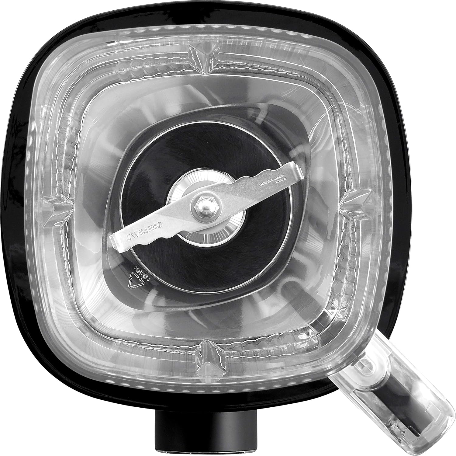 ZWILLING ENFINIGY Powerful Blender, 1.8 Litres, Mixer with Stainless Steel Winglet Blade and 1600 Watt Powerful Motor, Black