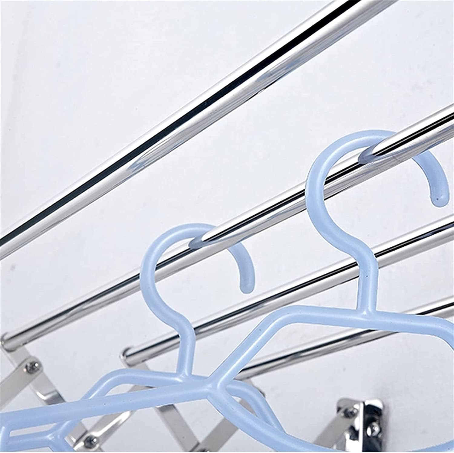 Wall Mounted Clothes Airer Dry Cleaning Hanger Wall Mounted Clothes Drying Rack,Stainless Steel Accordion Retractable Drying Rack for Laundry Room/Bathroom Tower,Easy to (60cm/23.6in)