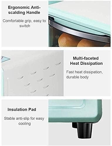 oven mini oven air fryer oven Mini Oven with Grill Rotisserie Electric Oven and Hob Packages Hob Cookers Timing Wide-Area Temperature Control 11L Mini Ovens Toaster Oven Air Fryer, (Color : Pink) (