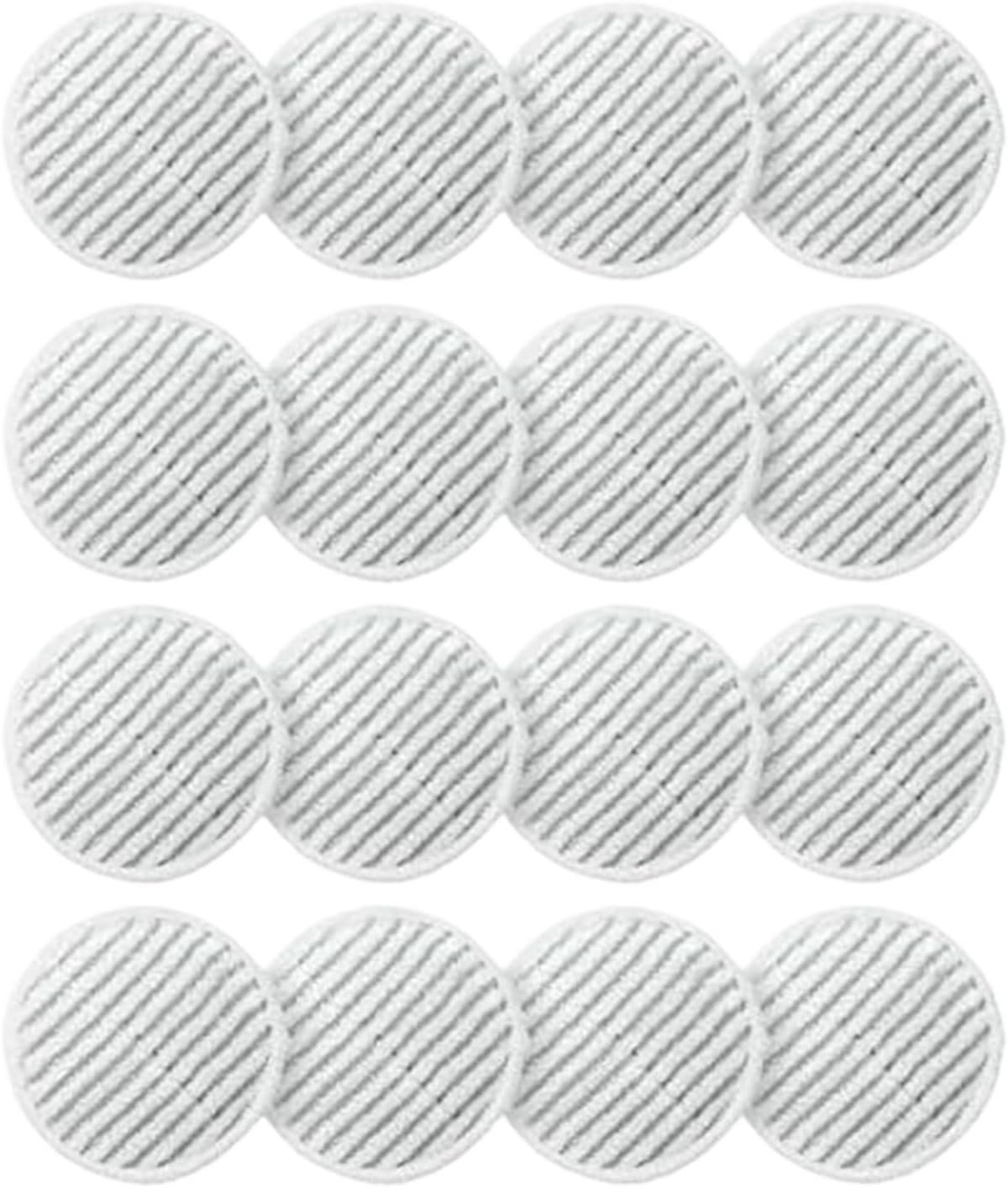 B15C 16PCS Replacement Steam Mop Pads,Compatible With Shark S7001 S8001 S8201 S7201 S7000AMZ S7000 S7005 S7020, Washable Reusable For Hard Floor Cleaning