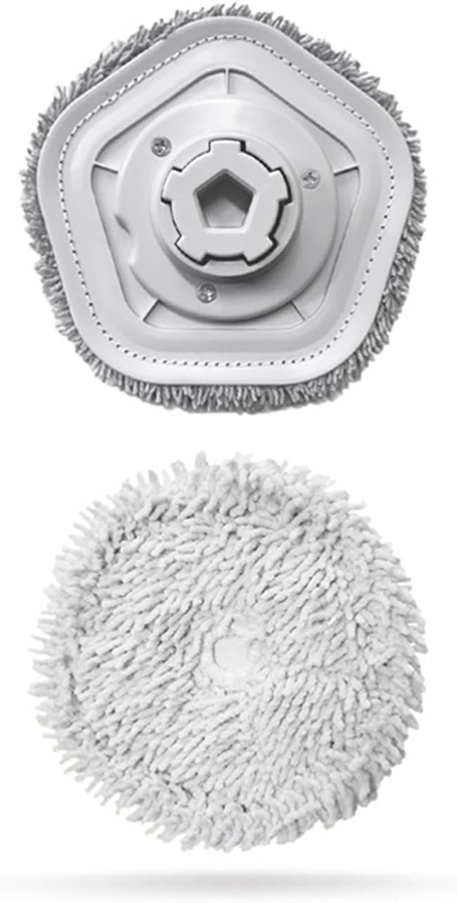 CRNVR Compatible with XiaoMi Dreame Bot W10 Self-Cleaning Robot Vacuum and Mop Main/Side Brush HEPA Filter Mop Pad Dust Box Vacuum Cleaner Parts (Color : Gold)