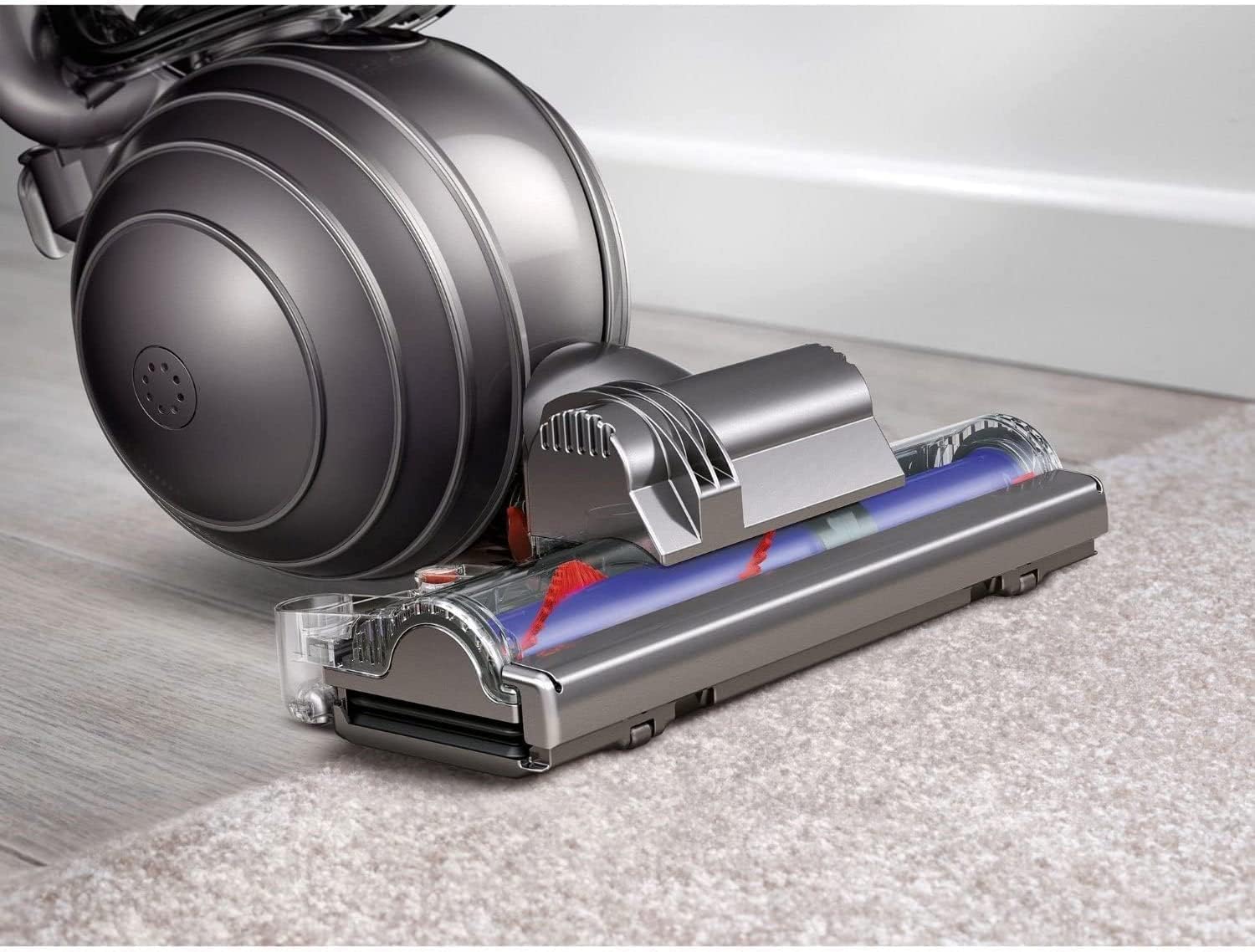 Dyson Ball Animal 2 Upright Corded Vacuum Cleaner: HEPA Filter, Height Adjustment, Self-Adjusting Cleaner Head, Telescopic Handle, Rotating Brushes, Purple