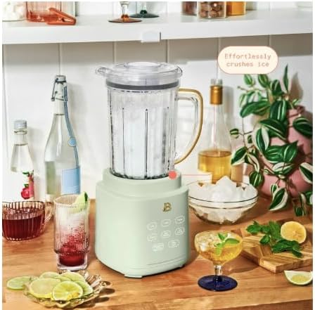 Beautiful PowerExact Blender System Touch Activated High Performance With On The Go 20 oz Cup (Sage~Green)