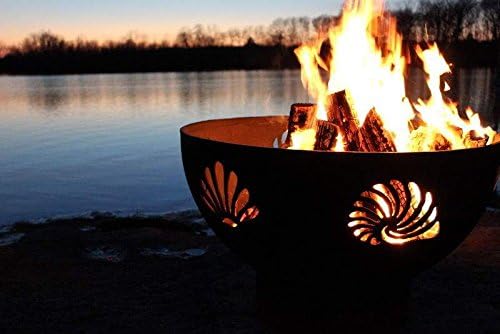 Fire Pit Art Beachcomber Wood Fire Pit (Beachcomber)