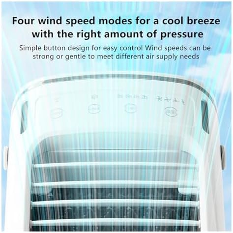 Portable Air Conditioner, Portable Humidifier Fan Mini Air Cooling Fan USB Electric Conditioners Fan,Desktop Fan for Home Outdoors