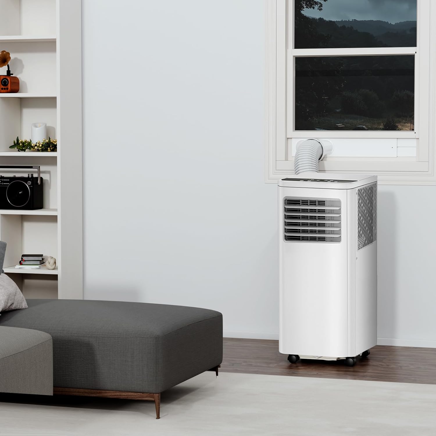 Portable Air Conditioners,10,000 BTU Room Air Conditioner with Remote Control, 3-in-1 Free Standing Cooling AC Unit with Fan & Dehumidifier,Sleep Mode,24H Timer,Installation Kit for Home/Office/Dorms