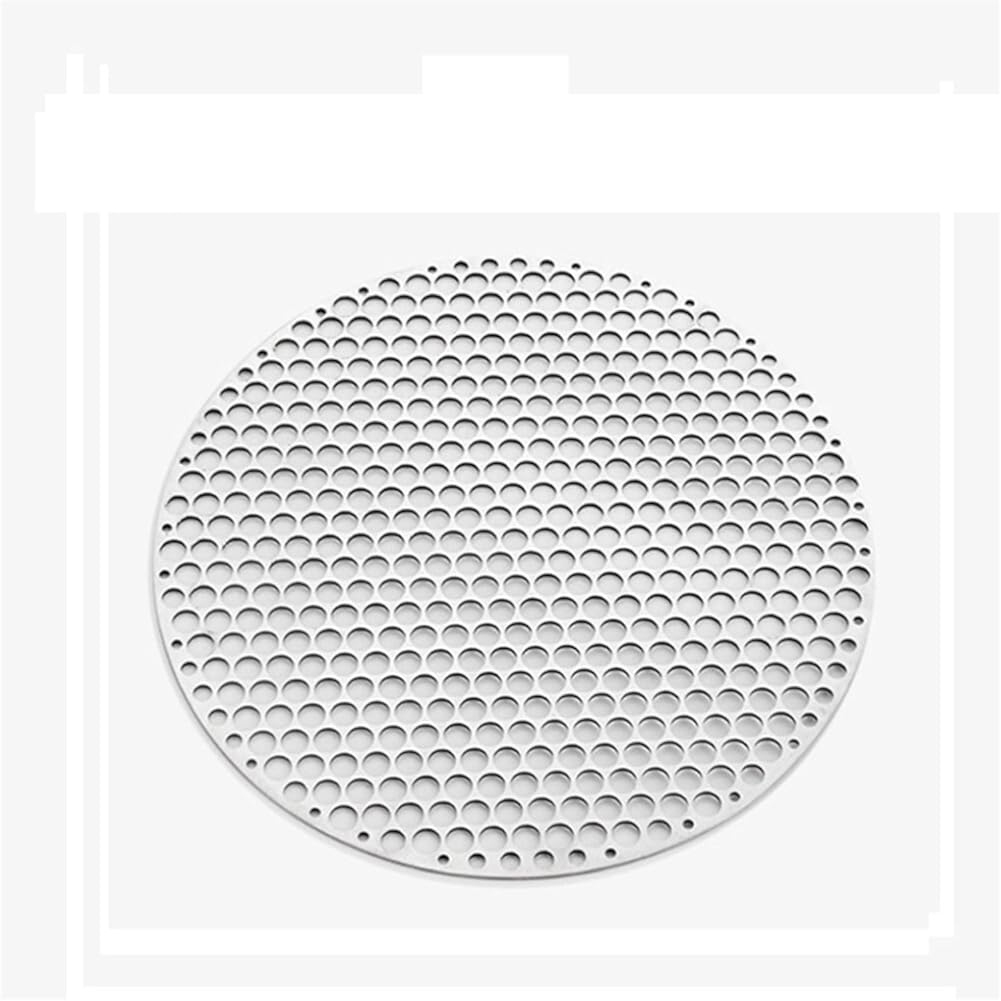 Stainless Steel BBQ Grill Mesh - Round Roast Nets for Bacon, Camping & Barbecue - Durable Iron Grid Rack, Universal Grill Tool & Accessory for Outdoor Cooking