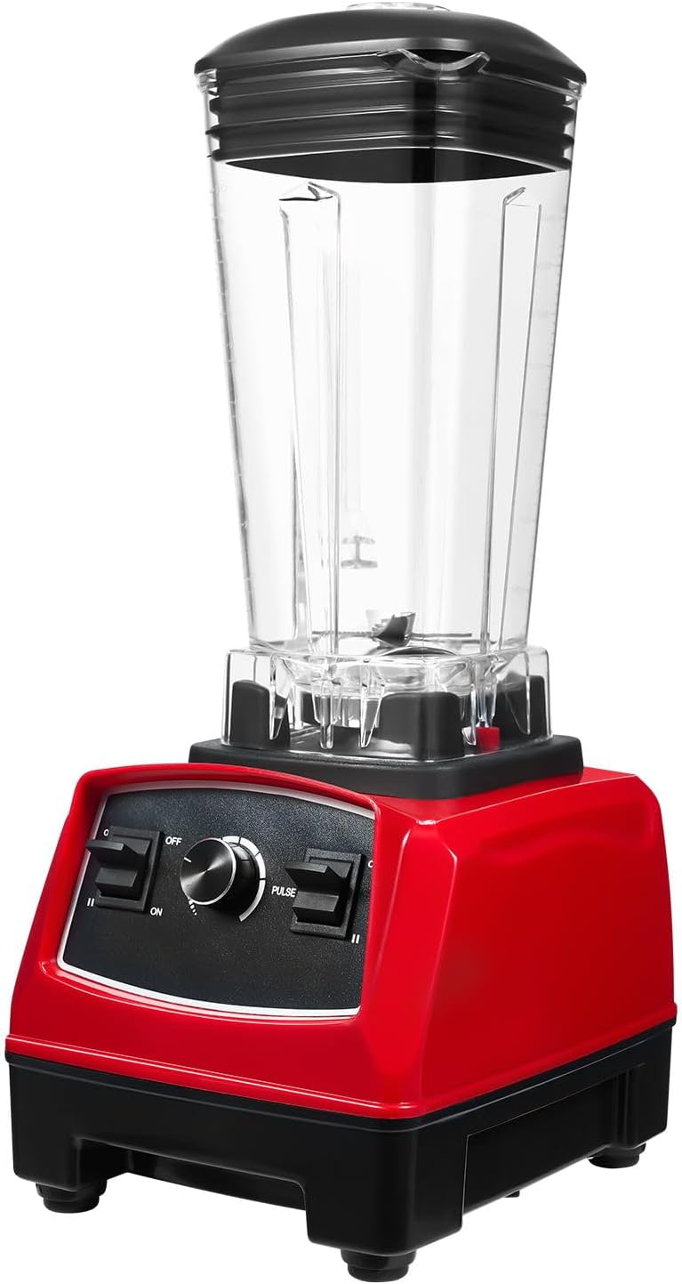 Professional Smoothie Blender, 2200W Electric Blender with 6-edge Blade, 68oz BPA Free Jar, Small Smoothie Blender with Low Noise, for Milkshakes Smoothies Sauces Fresh Juices