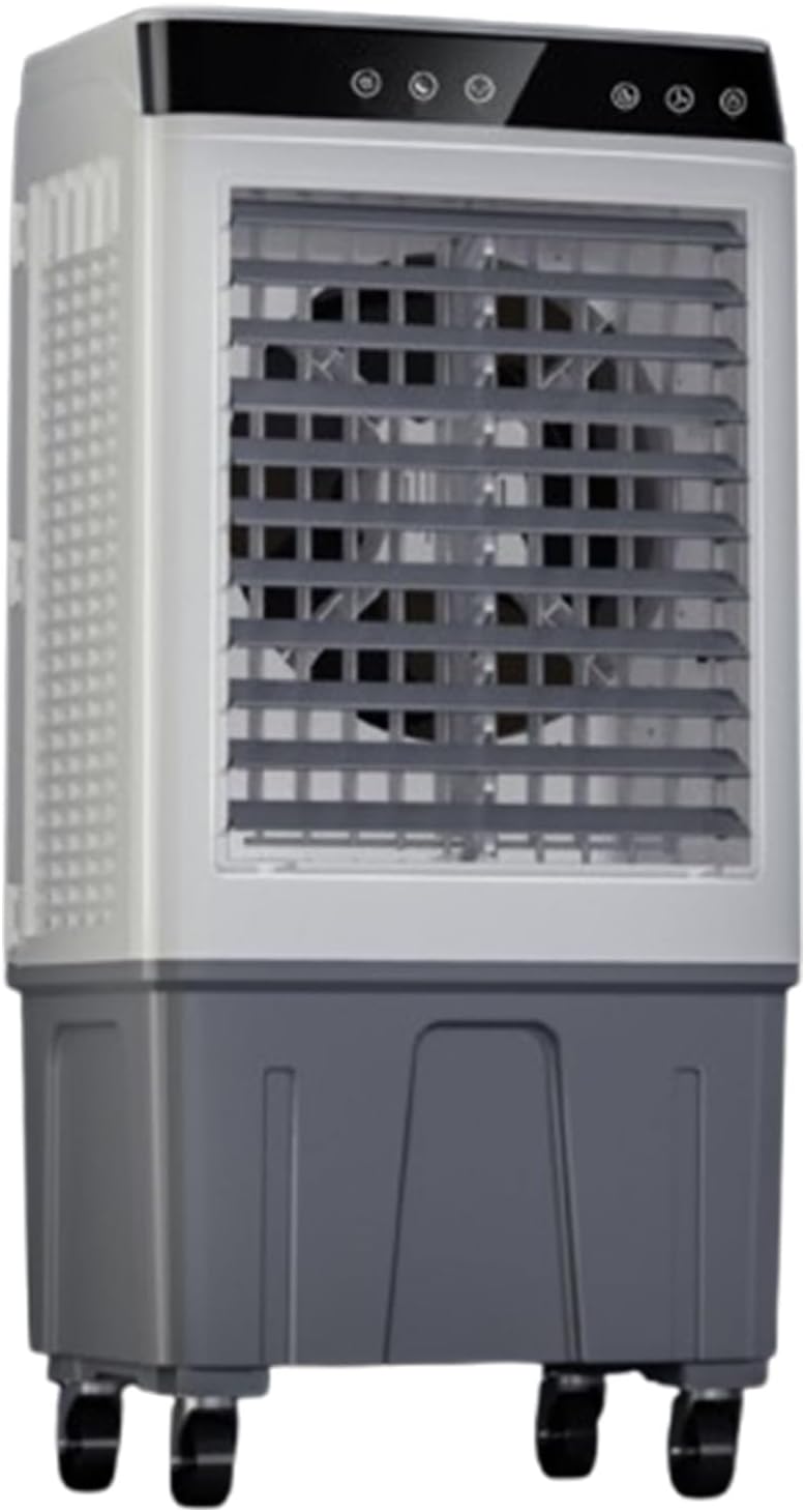 Portable Air Conditioners Windowless, Swamp Cooler with Water Tank and 3 Speeds, Evaporative Air Cooler for Room Garage Office